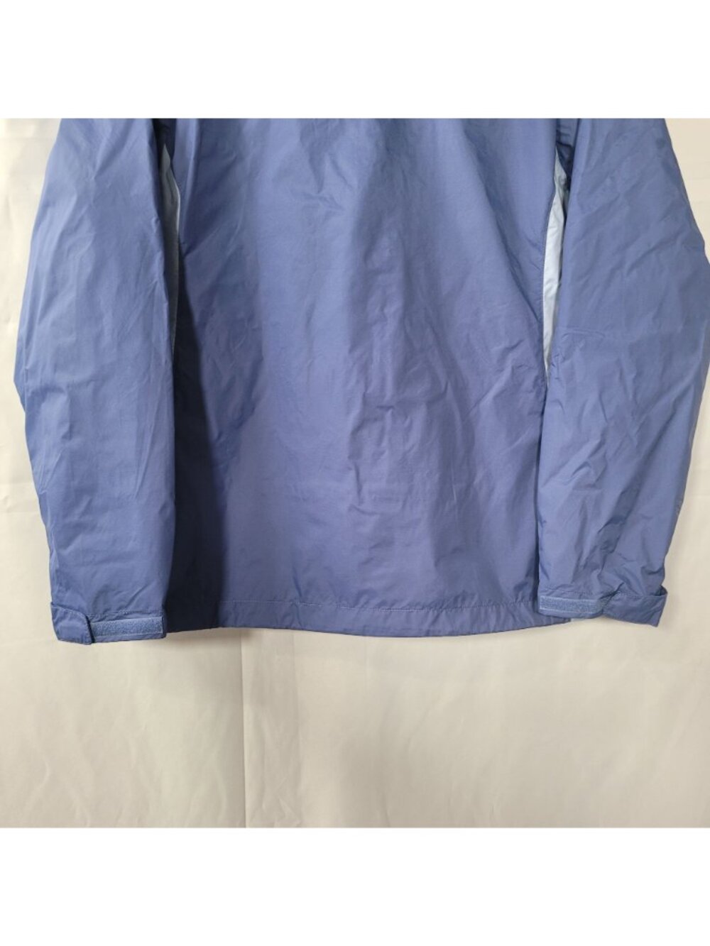Columbia Women's Blue Lightweight Waterproof Hooded Rain Jacket Size M - Picture 8 of 15